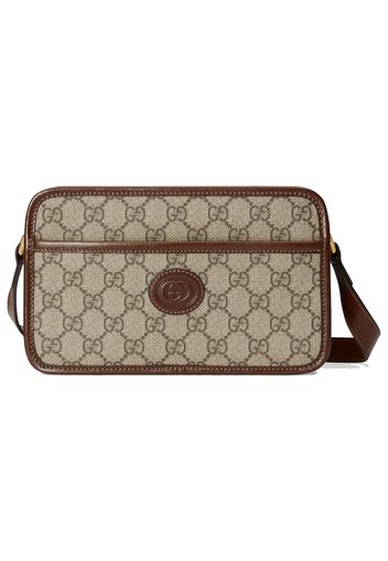 Gucci Mini Bag with Interlocking G Beige/Ebony