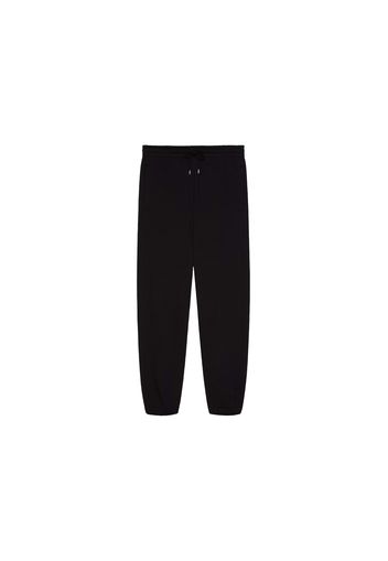 Gucci Jersey Jogging Pant With Gucci Mirror Print Black