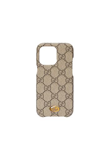 Gucci Ophidia Case for iPhone 13 Pro Beige/Ebony