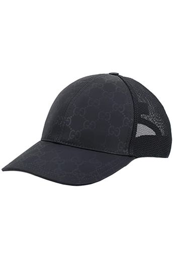 Gucci GG Nylon Baseball Cap Black