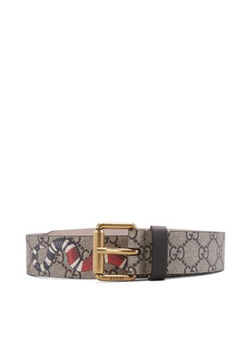 Gucci Belt Supreme Kingsnake Brown