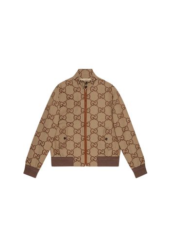 Gucci Jumbo GG Canvas Jacket Beige/Ebony