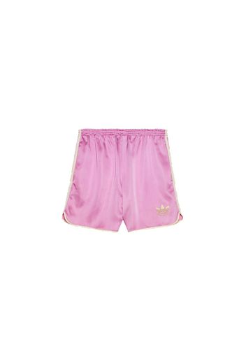 Gucci x adidas Trefoil Print Shorts Pink