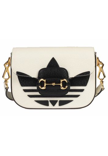 Gucci x adidas Horsebit 1955 Shoulder Bag White/Black