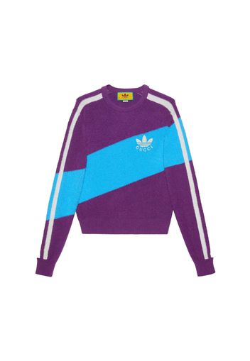 Gucci x adidas Wool Shirt Purple/Light Blue