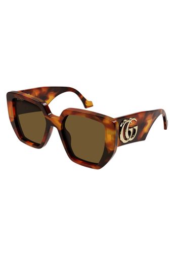 Gucci Square Sunglasses Tortise (GG0956S-007-FR)