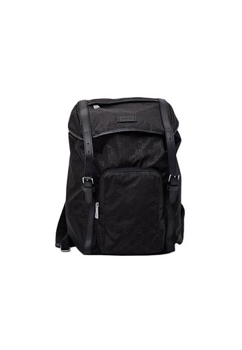 Gucci Travel Nylon Backpack Large Black