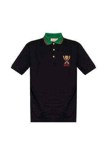 Gucci Pablo Delcielo Logo Polo Black