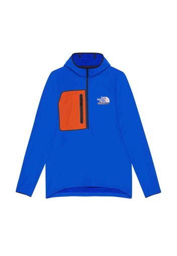 Gucci x The North Face Fleece Pullover Blue/Orange