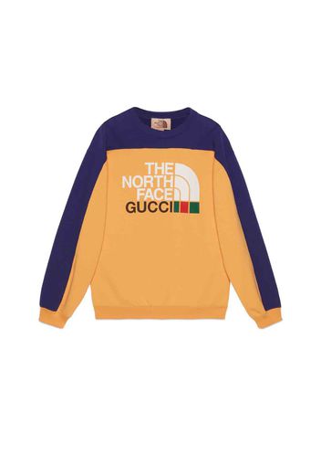 Gucci x The North Face Sweatshirt Yellow/Blue