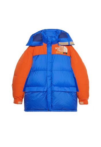 Gucci x The North Face Down Coat Blue/Orange