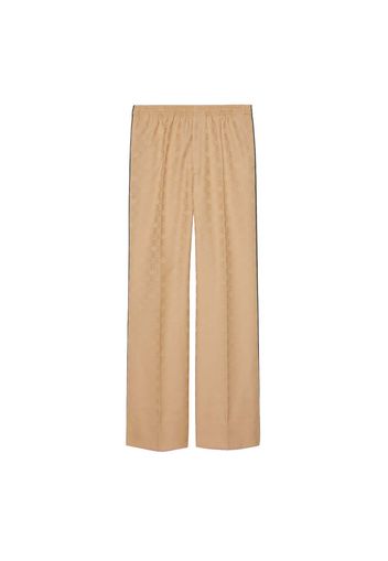 Gucci x adidas GG Trefoil Jacquard Pant Beige