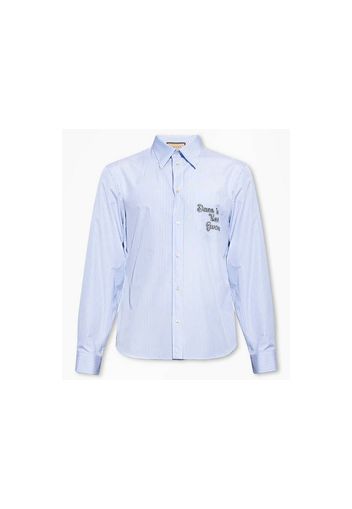 Gucci Striped Shirt Light Blue