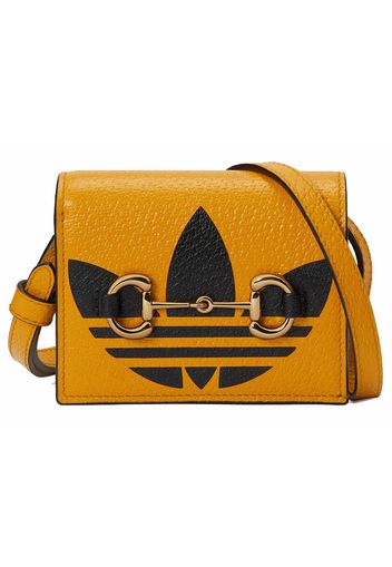 Gucci x adidas Card Case With Horsebit Yellow/Black