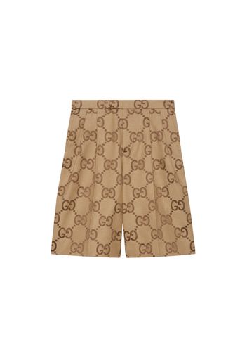 Gucci Jumbo GG Canvas Shorts Beige/Ebony