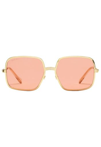 Gucci Square Sunglasses Gold (681903 I3330 8066)