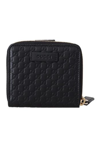 Gucci Microguccissima Zip Around Wallet Small Black