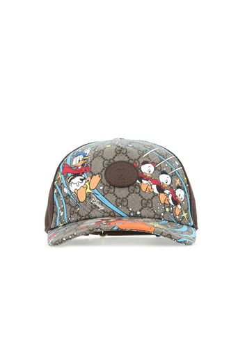 Gucci x Disney Donald Duck Print Trucker Cap Ebony/Beige/Black/Multi