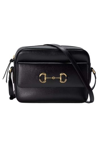 Gucci Horsebit 1955 Small Shoulder Bag Black