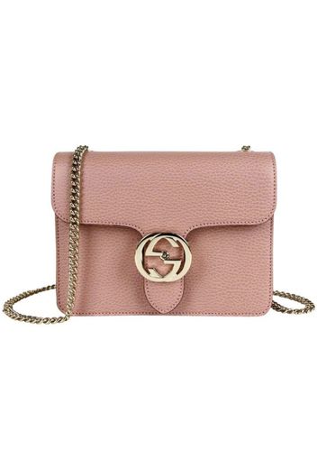 Gucci Interlocking G Shoulder Bag Small Pink