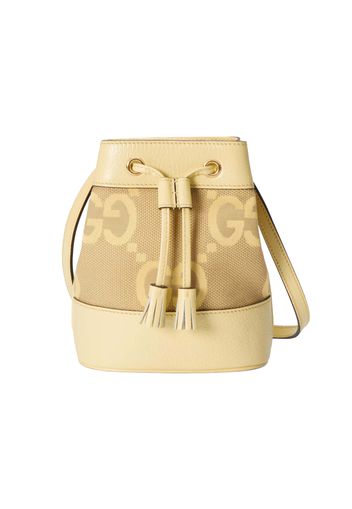Gucci Ophidia Jumbo GG Mini Bucket Bag Camel/Banana