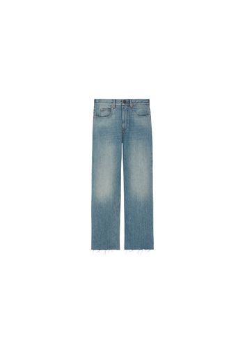 Gucci Baggy Stonewashed Denim Pant Light Blue