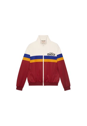 Gucci Original Gucci Print Jersey Jacket Magenta/Ivory