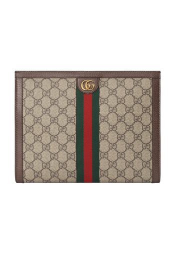 Gucci Ophidia Pouch Beige/Ebony