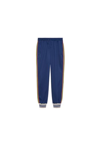 Gucci Technical Jersey Jogging Pant Blue