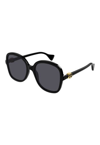 Gucci Round Sunglasses Black (GG1178S-001-56)