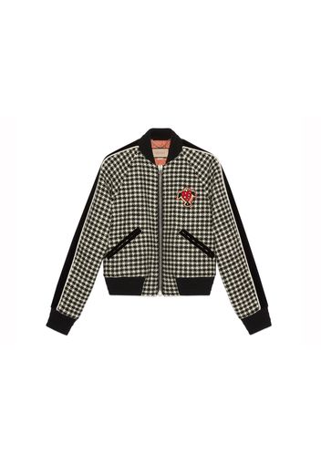 Gucci Ha Ha Ha Bomber Jacket Black/White