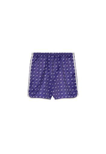 Gucci x adidas Trefoil Print Shorts Ivory/Blue