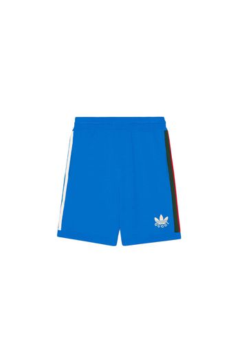 Gucci x adidas Elastic Viscose Shorts Blue