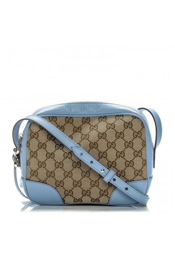 Gucci Bree Messenger Mini GG Canvas Blue