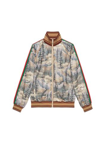 Gucci x The North Face Jacket Forest Print