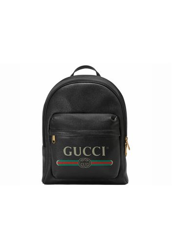 Gucci Backpack Vintage Logo Black