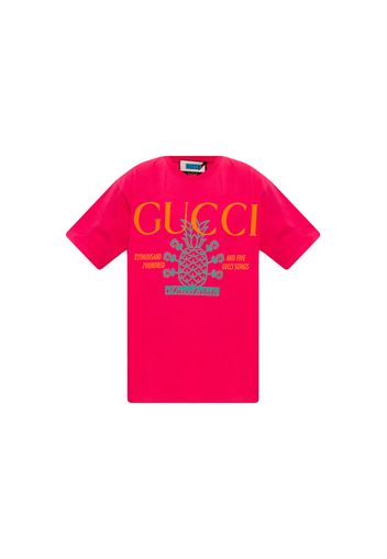 Gucci Gucci Pineapple Collection T-shirt Pink