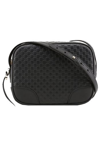 Gucci Microguccissima Bree Crossbody Bag Black