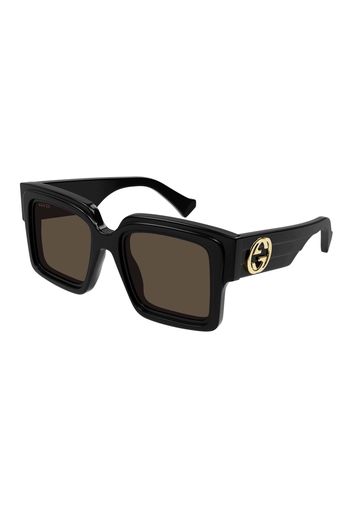 Gucci Square Sunglasses Black (GG1307S-001-51)