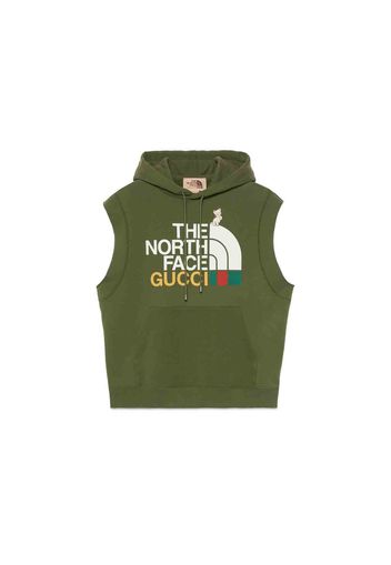 Gucci x The North Face Sleeveless Sweatshirt Green