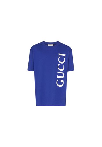 Gucci Logo print T-Shirt Marino