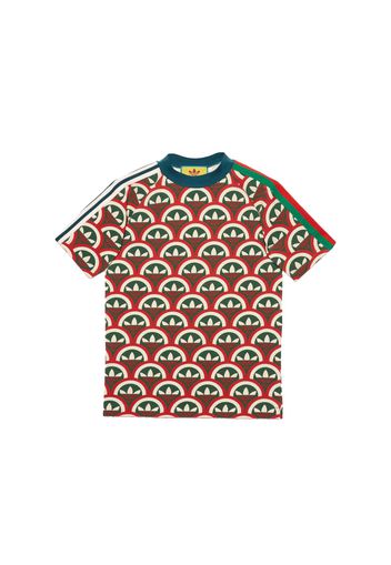 Gucci x adidas Trefoil Print T-Shirt Red/Green