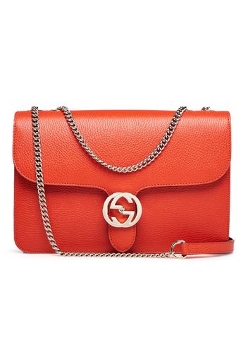 Gucci Interlocking G Flap Orange