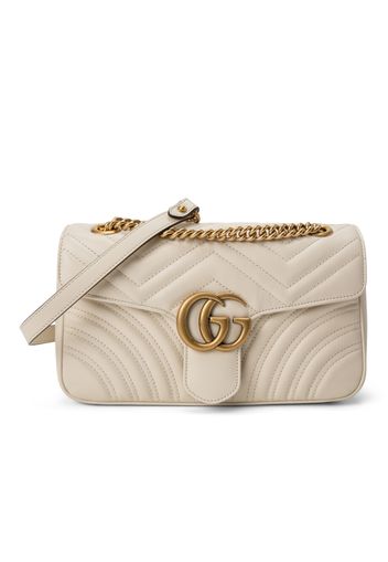 Gucci GG Marmont Small Matelasse Bag White