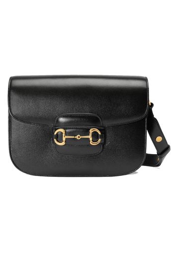 Gucci 1955 Horsebit Shoulder Bag Black