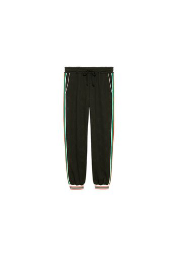 Gucci GG Jacquard Jersey Jogging Pant Black