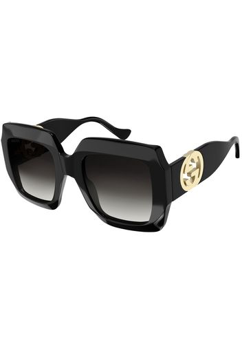 Gucci Square Sunglasses Black (GG1022S-006)