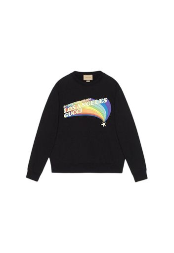 Gucci Souvenir From Los Angeles Sweatshirt Black