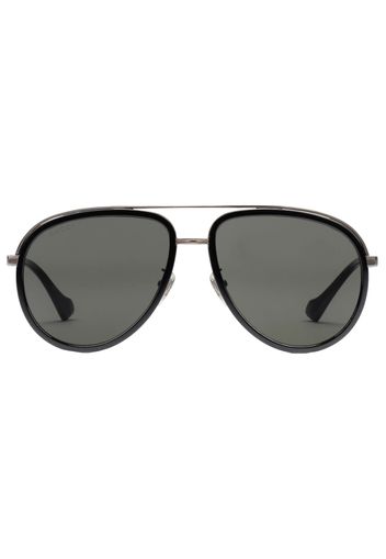 Gucci Aviator Frame Sunglasses Black (691355 I3330 1012)