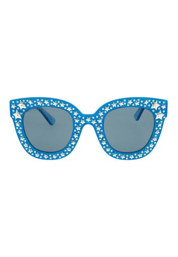 Gucci Cat Eye-Frame Acetate Sunglasses Light Blue (GG0116S-30001563-009-40089)